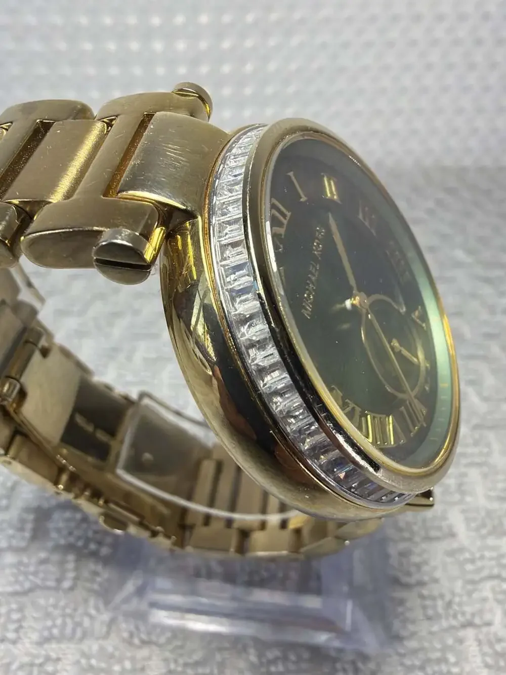 Michael Kors Skylar MK6065 Gold-Tone Emerald Green Dial Women's Watch